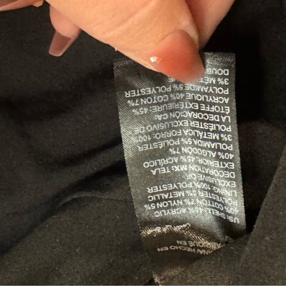 WHBM Chic Fringe Tweed sparkle Blazer - Picture 6 of 9